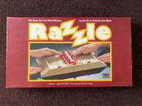 Razzle the Race for the Word Game - Board Game - Brand New 1981