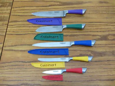 Cuisinart Stainless  10 Piece Knife Set Coloured Handles, View more