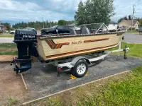 16’ Blue Fin Boat and Motor Package