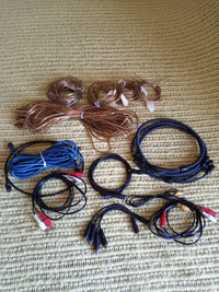 Various Home Audio Cables