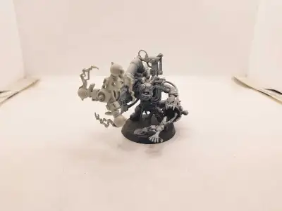 Warhammer 40k Ork Big Mek/w Shokk Attack Gun Primed, View more