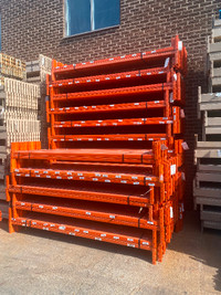 Used 8’ x 2” RediRack beams - used pallet rack