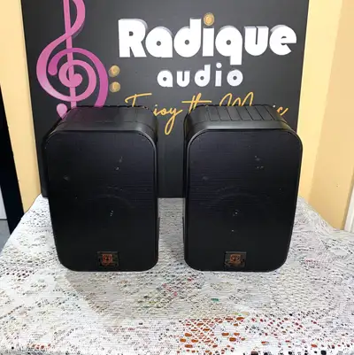 Koss M75 Compact Bookshelf Speakers – Like New Condition, View more