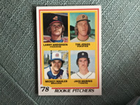 Jack Morris 1978 TOPPS baseball rookie card #703well centered