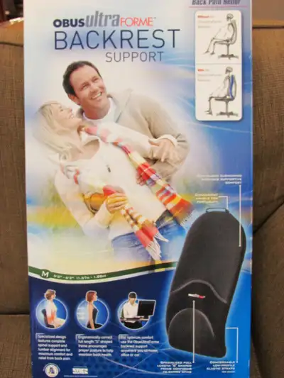 OBUS ULTRA Forme Backrest Support - NEW, Size Medium, View more