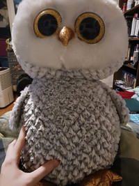 Jumbo TY Stuffed Animal Owl "Owlette"