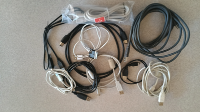 Assorted USB Cables, View more