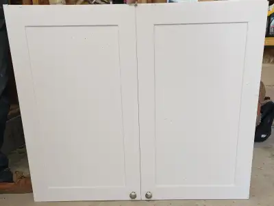 White Wall Cabinet, View more