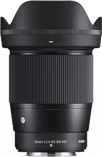 FS: LNIB Sigma 16mm 1.4 Camera Lens for Fujifilm X-Mount