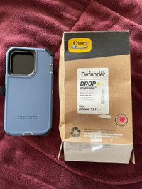 Otterbox - iPhone 13 Pro Defender Case - Blue
