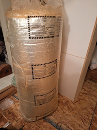 Roll of 16 inch Fiberglass insulation