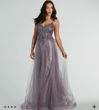Lavender Prom Dress
