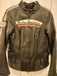 Manteau cuir pour femme  Harley Davidson