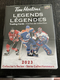 Cartes de hockey Master set Tim Horton Legends 2023, 180 cartes