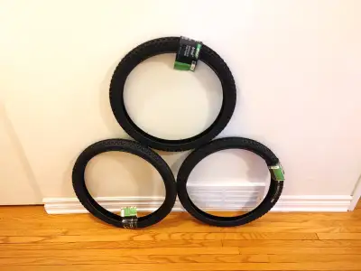 NEW 20" bicycle tires, View more