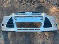 12-14 FORD FOCUS PARE-CHOCS AVANT SILVER FRONT BUMPER COVER