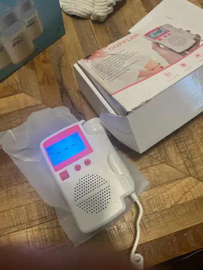 Baby Heartbeat Monitor - Like New (Fetal Doppler), View more