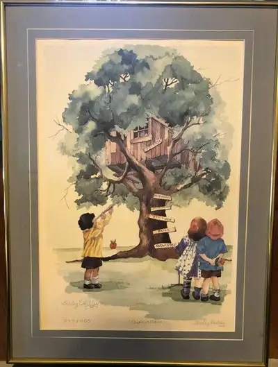 SHIRLEY HULLEY LTD. PRINT "ASPIRATIONS" EDUCATION/GRAD GIFT! $49, View more