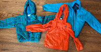 Patagonia, North Face kids jackets 