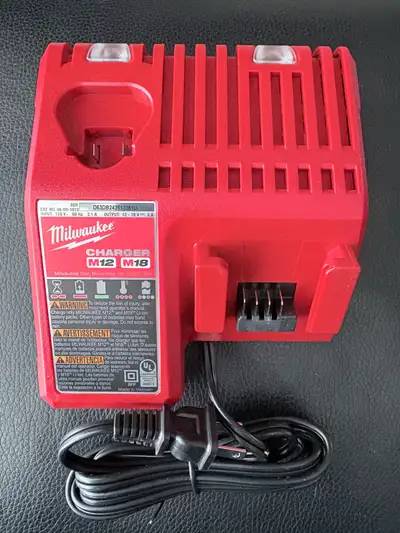 New Milwaukee battery charger , View more
