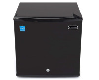 Upright Freezer with Lock, Black - Energy Star 1.1 Cubic Feet