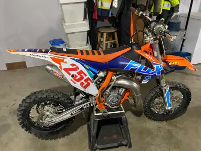 2018 KTM 65sx, excellent condition, 118hrs, comes with spare air filters, pro circuit pipe and silen...