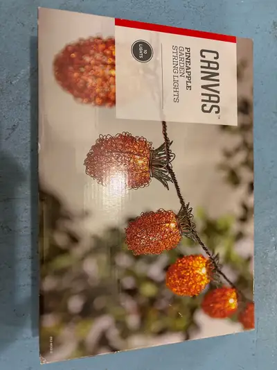 CANVAS Pineapple Garden String Lights, View more