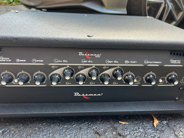 Fender Bassman 400 Solid State Bass Guitar Amplifier Head in Amps & Pedals in Oshawa / Durham Region - Image 2