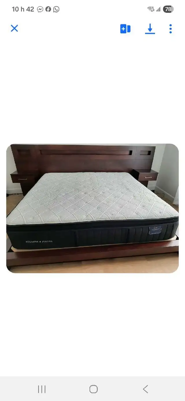 lit king g in Beds & Mattresses in Sherbrooke - Image 4