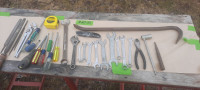31 PIECES OF SMALL HAND TOOLS-$20 FOR THE LOT