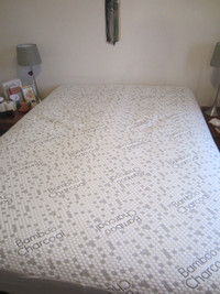 Queen sized pillowtop mattress