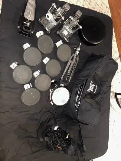 Vintage Roland/Pearl Electric Drums- Invidual pieces for sale, View more