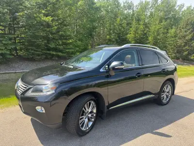 2013 Lexus RX350 Ultra Premium Package 1 , Starlight Black with saddle tan interior. Non smoking and...