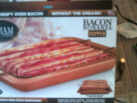 New a Bacon Bonanza Copper Pan Never used