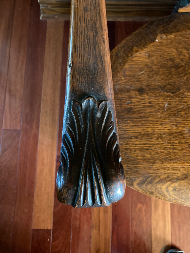 Causeuse  en bois de chêne antique dans Art et objets de collection  à Laval/Rive Nord - Image 4