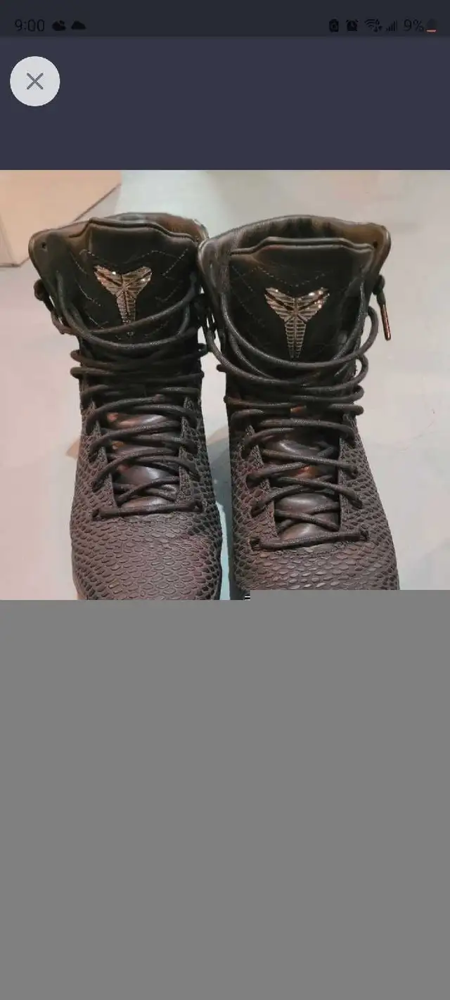 Kobe 9 basketball shoes in Basketball in Calgary - Image 4