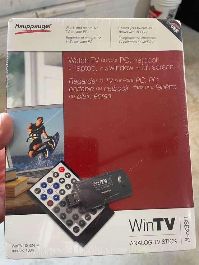 WinTv. Play tv on computers and other devices. New in box. $10. in General Electronics in Edmonton