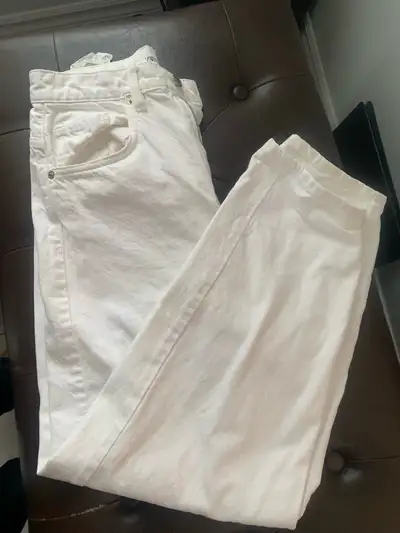 Zara White Jeans size 6, View more