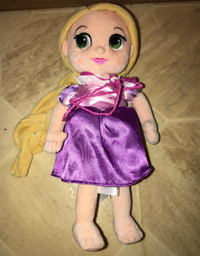 Disney Store RAPUNZEL Tangled Toddler Baby 12 Inch Plush Doll