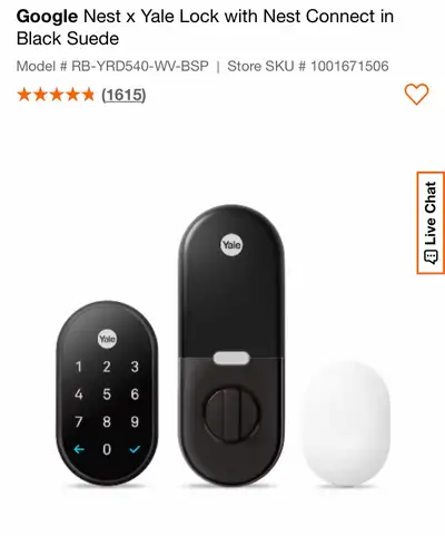 Google Nest x Yale Lock, View more