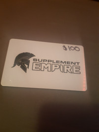 $100 Supplement Empire Gift Card