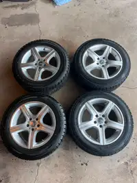 215/55r16 winter tires on 5x108 Elbrus rims