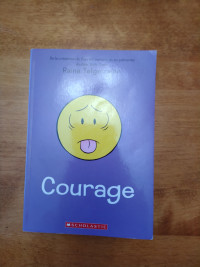 Livre Courage de Raina Telgemeier (Éditions Scholastic)
