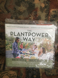 The Plant Power Way book R. Roll Julie Piatt Cookbook Vegan 