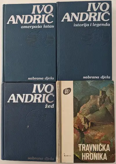 Ivo Andrić (1892 –1975) 4 Hardcover books, View more