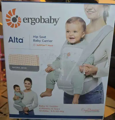 Ergobaby Alta Hip Seat Baby Carrier, View more