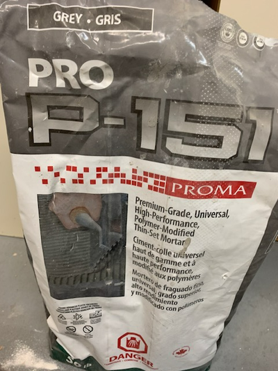 A donner: ciment colle pour tuile et céramique, View more