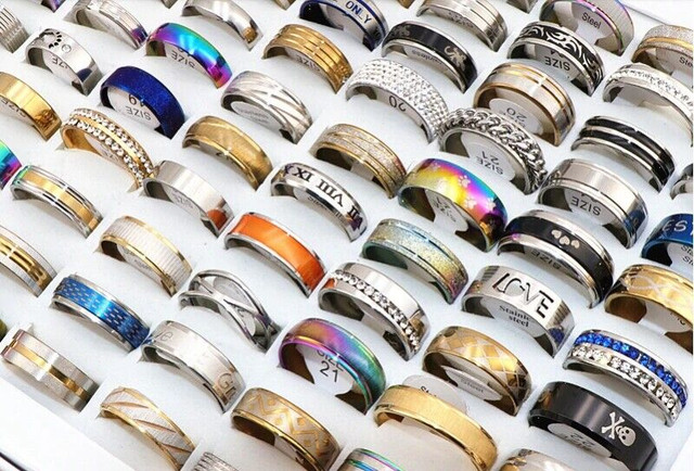S.S. Assorted Rings (Buy 2 + 1 Free) in Jewellery & Watches in Saskatoon - Image 3