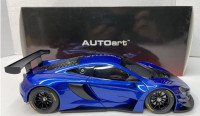 1:18 AUTOart McLaren 650S GT3 (2017) blue / orange metallic BNIB