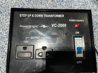 Power Bright Transformer VC- 2000
